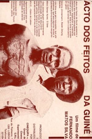Acto dos Feitos da Guiné's poster