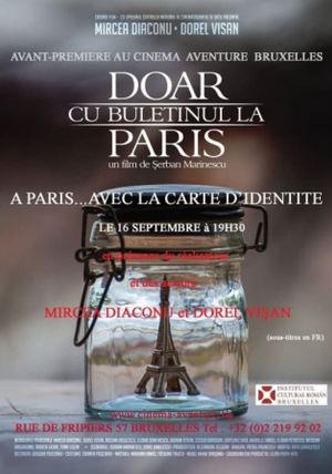 Doar cu buletinul la Paris's poster