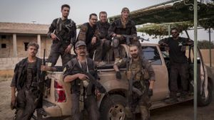 Foreign Volunteers: In the Hell of Raqqa's poster