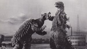 Godzilla Raids Again's poster