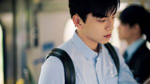 Fall In Love At First Kiss's poster