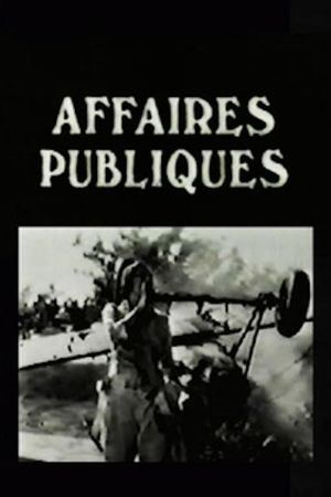 Les Affaires publiques's poster