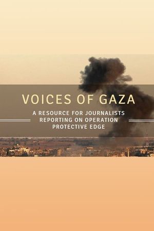 Voices from Gaza's poster