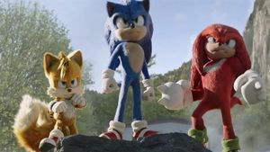 Sonic the Hedgehog 2's poster