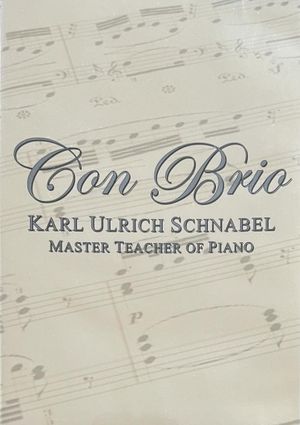 Con Brio - Karl Ulrich Schnabel's poster