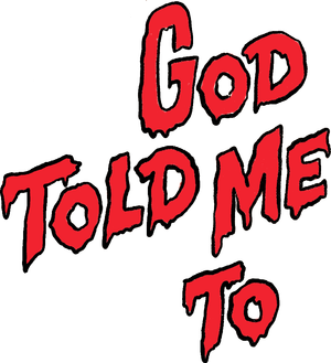 God Told Me To's poster