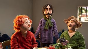 Three Robbers and a Lion's poster