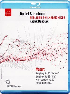 Mozart - Berliner Philharmoniker - Radek Baborák - Daniel Barenboim's poster