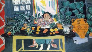 Les plus grands peintres du monde : Henri Matisse's poster