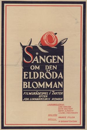 Sången om den eldröda blomman's poster