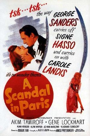 A Scandal in Paris's poster