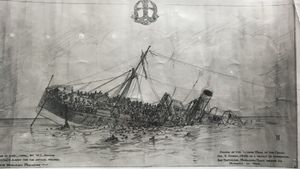 The Sinking of the Lisbon Maru's poster