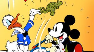 Magician Mickey's poster