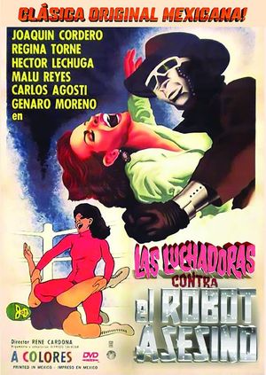 Las luchadoras vs el robot asesino's poster