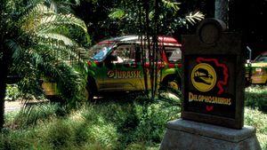 Jurassic Park's poster