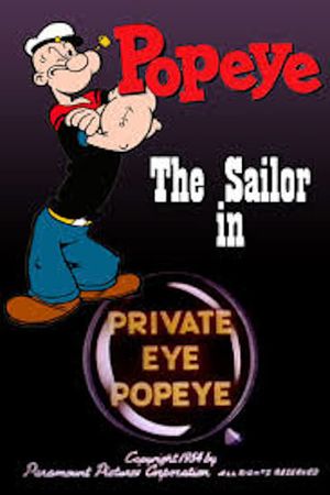 Private Eye Popeye's poster