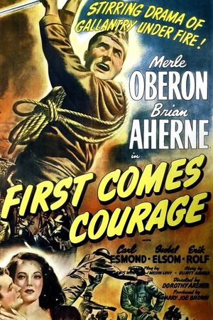 First Comes Courage's poster