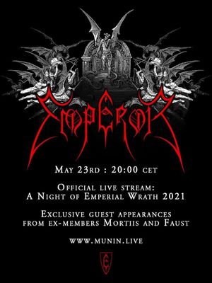 Emperor: A Night of Emperial Wrath 2021's poster