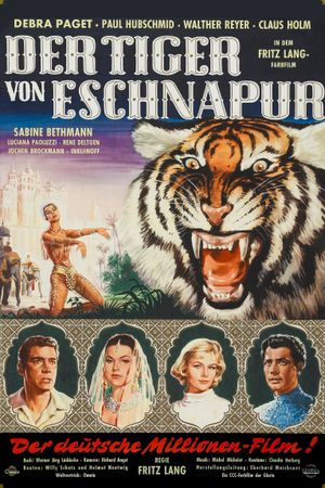 The Tiger of Eschnapur's poster