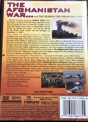 The Afghanistan War... And The Search For Osama Bin Laden's poster