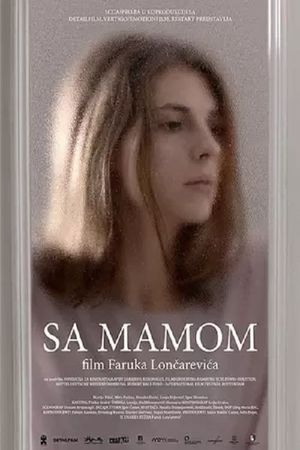 With Mom's poster