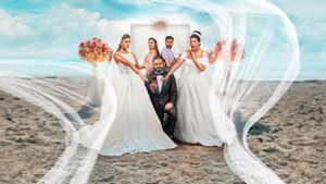 Groom & Two Brides's poster