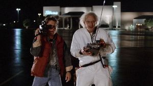 Back to the Future's poster