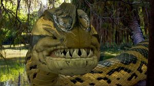 Piranhaconda's poster