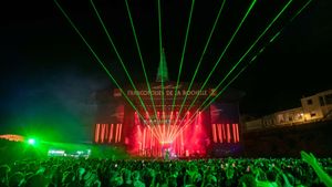 Jean-Michel Jarre : Francofolies de La Rochelle's poster