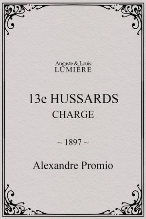 13e hussards : charge's poster