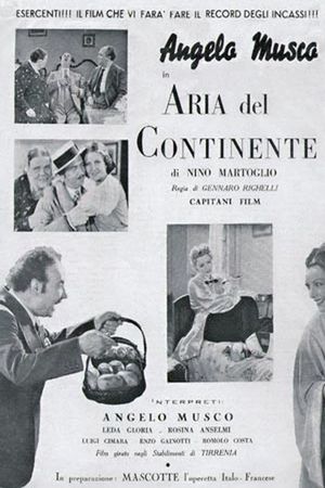 L'aria del continente's poster