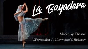 Marinksy on Screen: LA Bayadere's poster