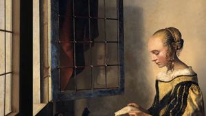 Hinter dem Vorhang: Das Geheimnis Vermeer's poster