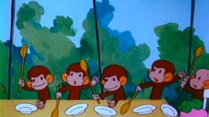 As monkeys had lunch's poster