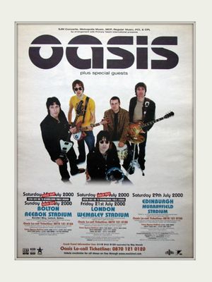 Oasis: Live at Wembley Stadium's poster