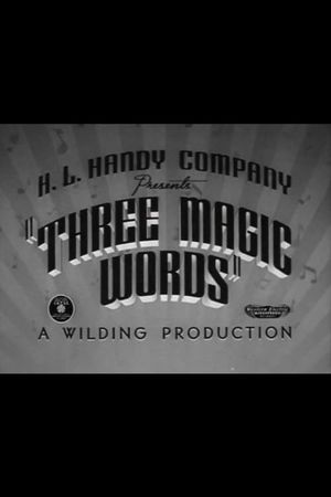 Three Magic Words's poster