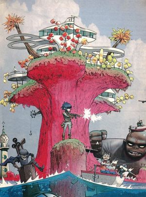 The Making of Plastic Beach's poster