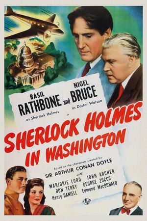 Sherlock Holmes in Washington's poster