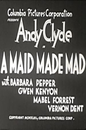 A Maid Made Mad's poster