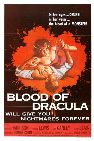 Blood of Dracula's poster