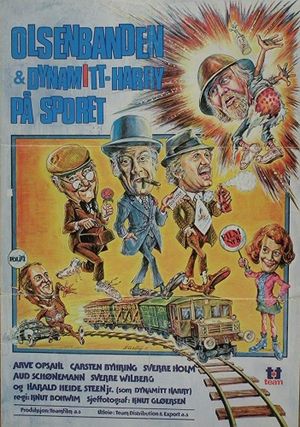 Olsenbanden og Dynamitt-Harry på sporet's poster