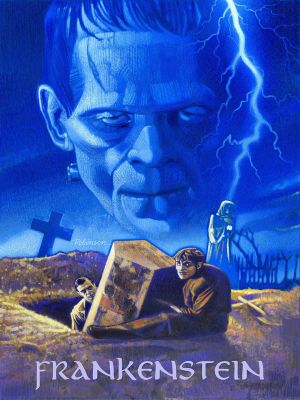 Frankenstein's poster