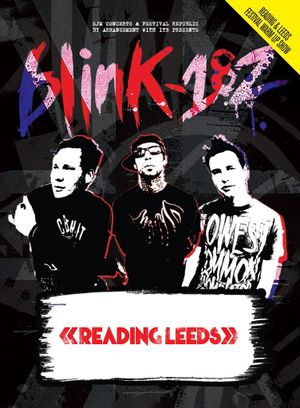 Blink 182 - Live Reading Festival 2014's poster