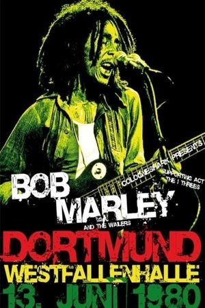Bob Marley & The Wailers - Live In Dortmund Germany 1980's poster