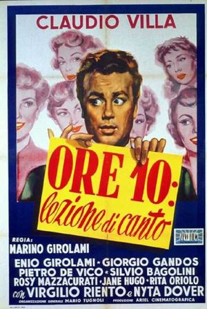 Ore 10: lezione di canto's poster
