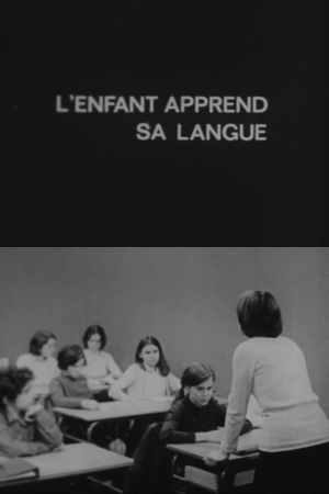 L'Enfant apprend sa langue's poster