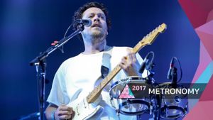 Metronomy at Glastonbury 2017's poster