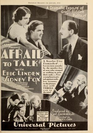 Afraid to Talk's poster