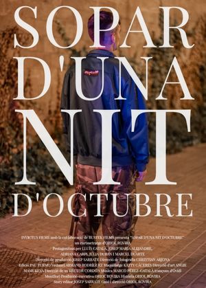 Sopar d'una nit d'octubre's poster