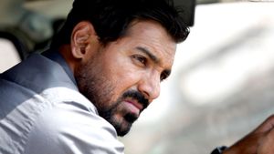 Madras Cafe's poster